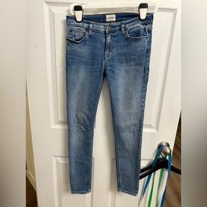 Hudson Krista Super Skinny Jeans Size 26 Medium Wash Stretch Denim